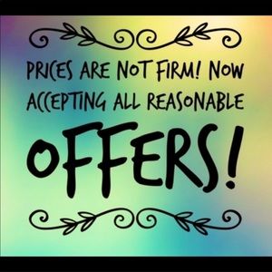 Make an offer. Closet items need to sell.